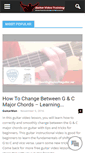 Mobile Screenshot of guitarvideotraining.com